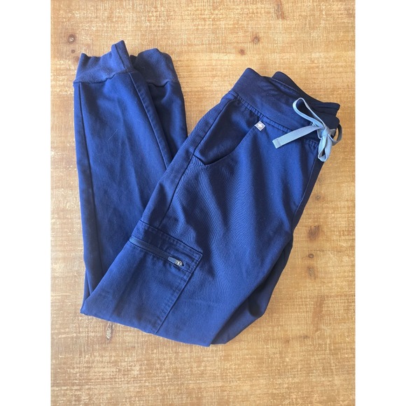 Figs Pants - Figs blue scrub pants women's size XXS